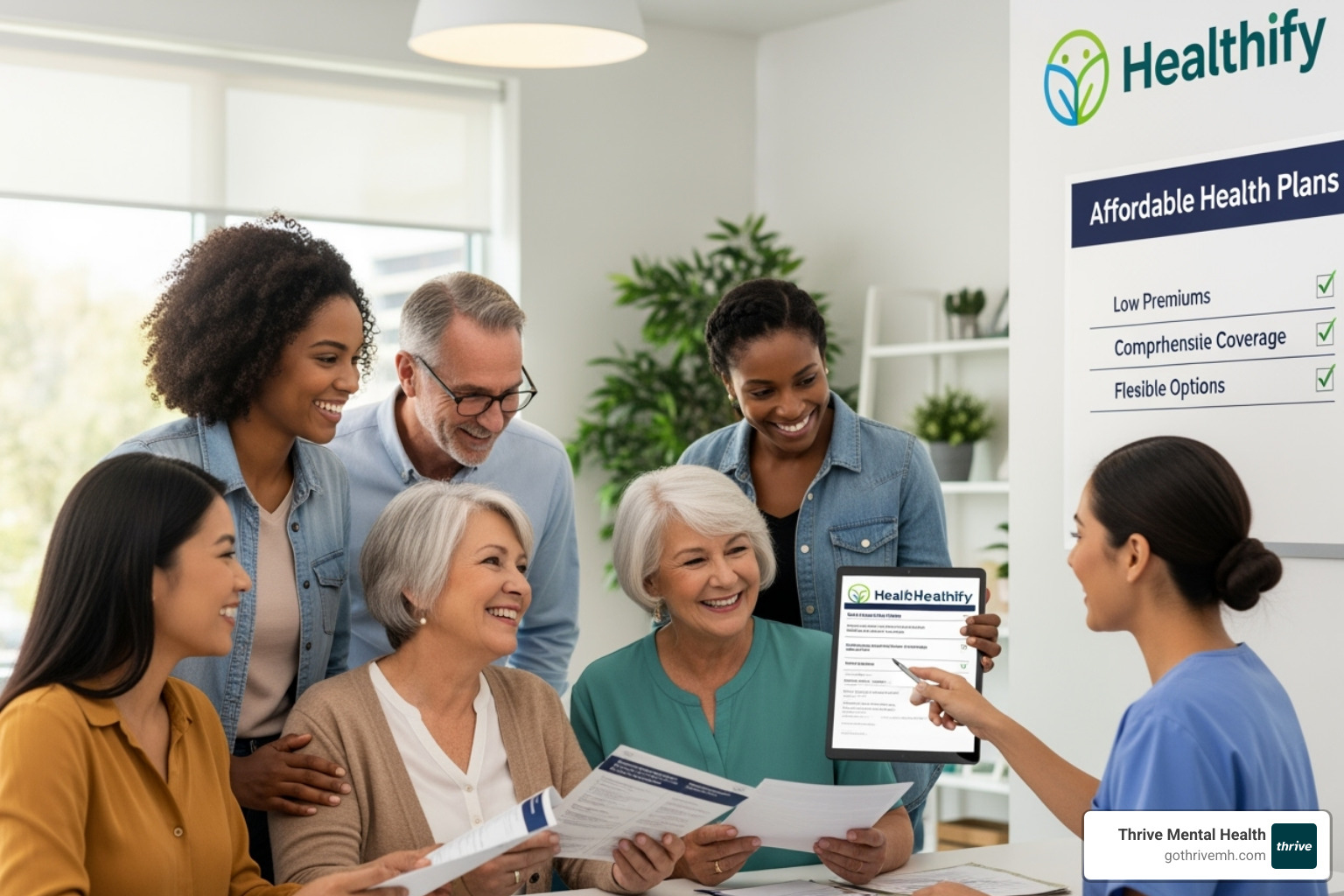 calendar with "Open Enrollment" circled - affordable health plans
