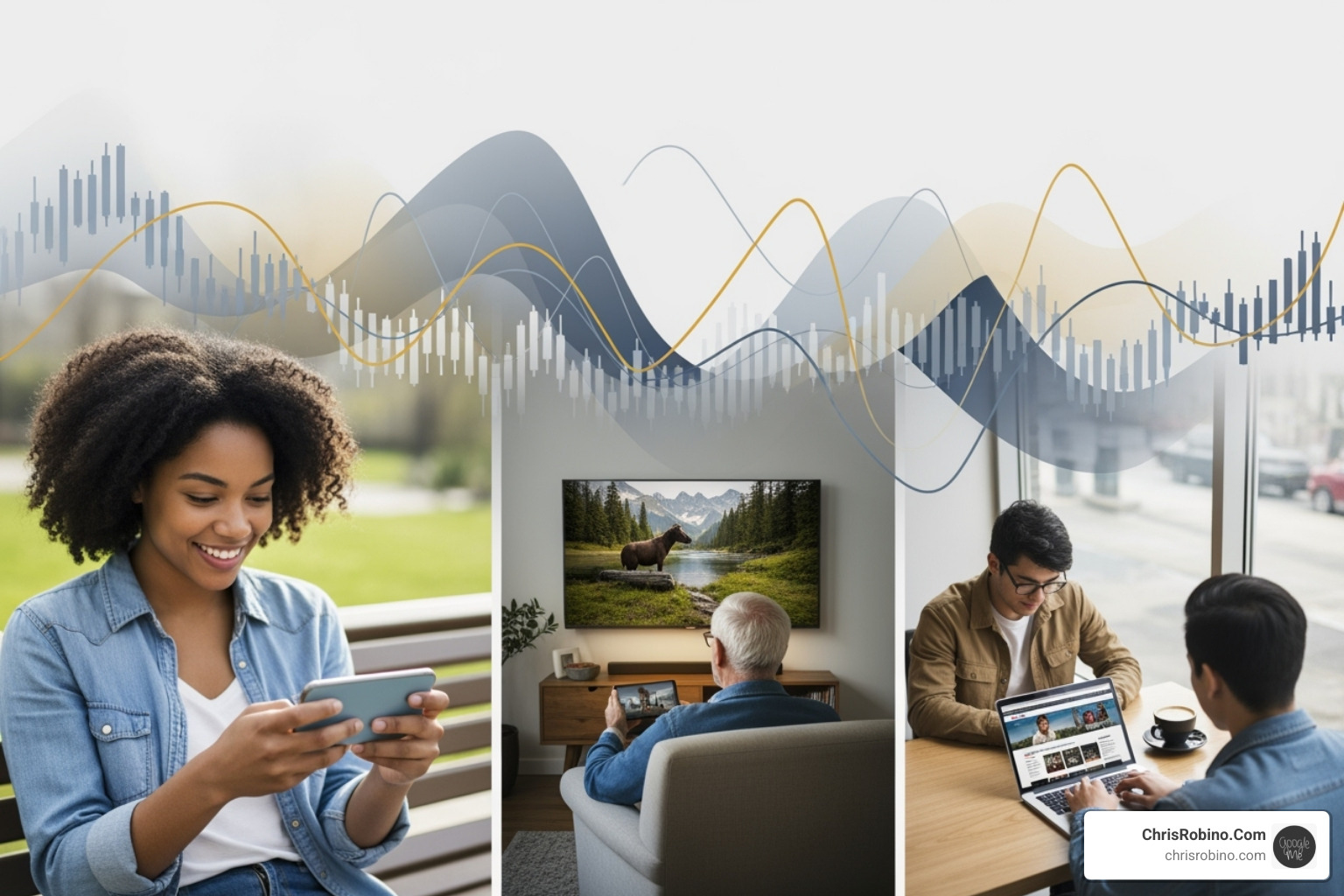 illustrating global economic trends affecting media consumption - media industry trends 2024