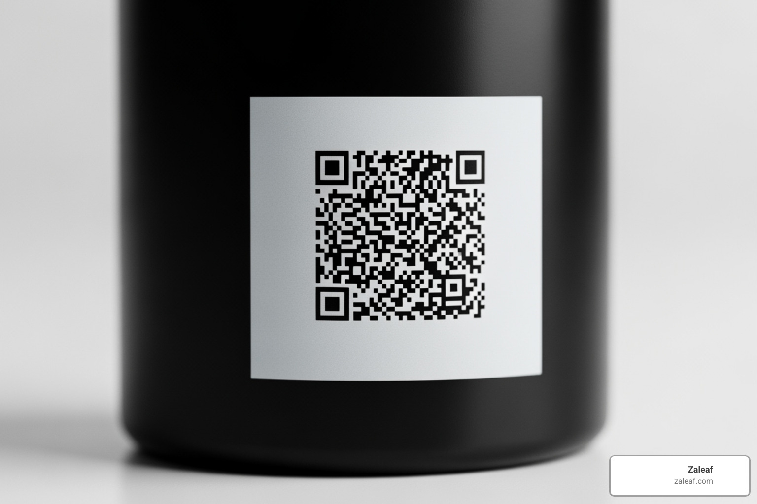 QR code on product packaging leading to a lab report - d8