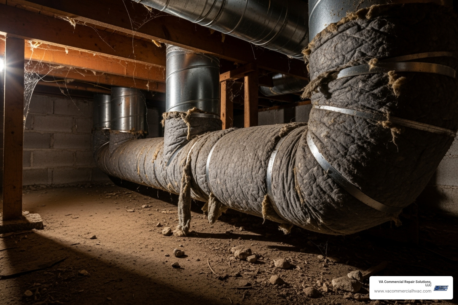 insulating ductwork in crawl space - insulating ductwork in crawl space