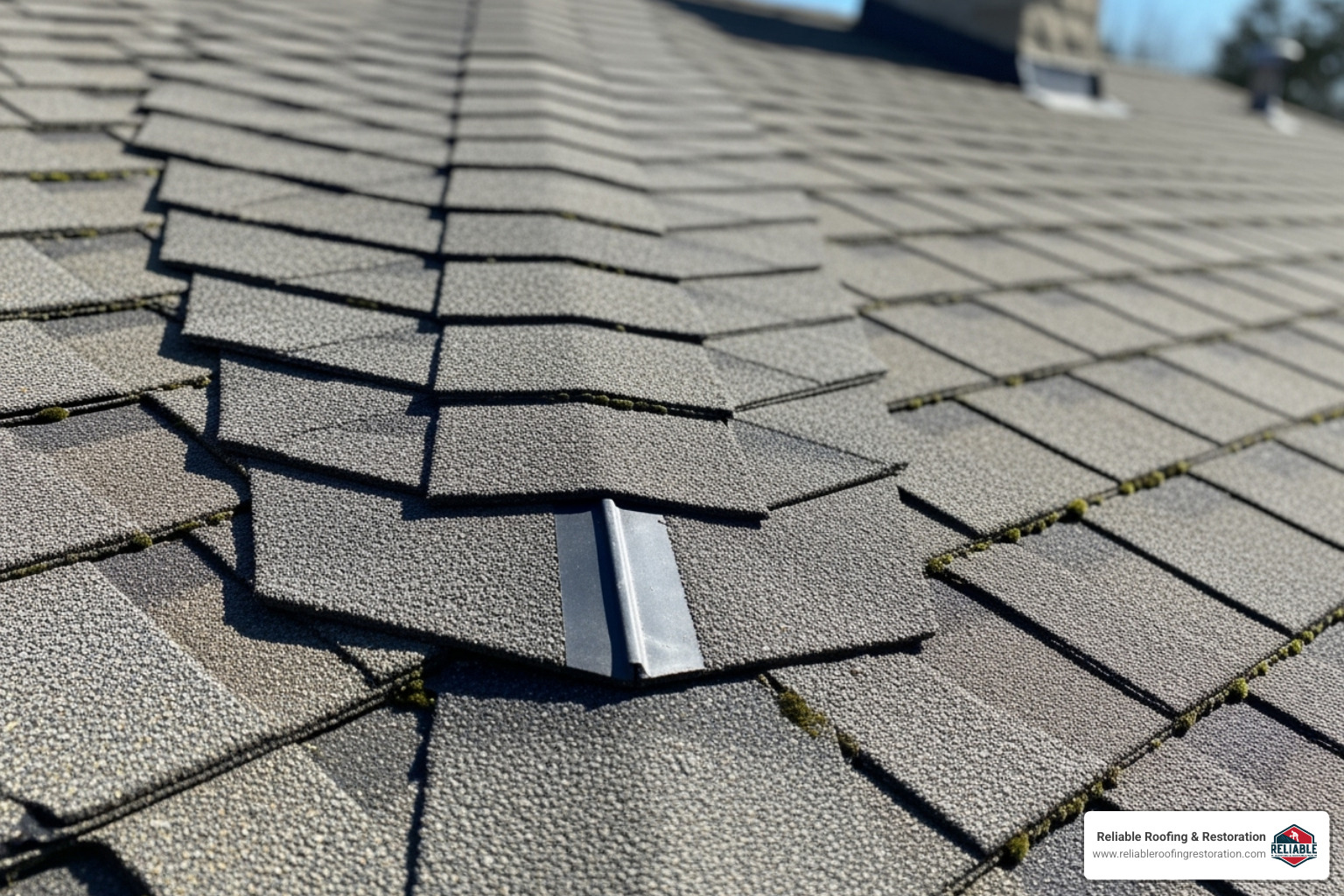 newly repaired section of an asphalt shingle roof - home roof repair katy tx newly repaired section of an asphalt shingle roof - home roof repair katy tx