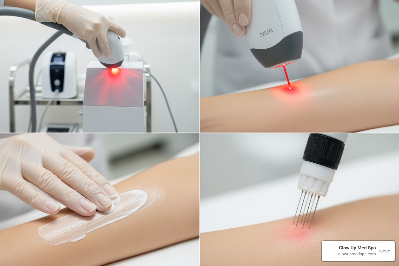 Different skin treatment methods - aqua gold botox facial newport beach