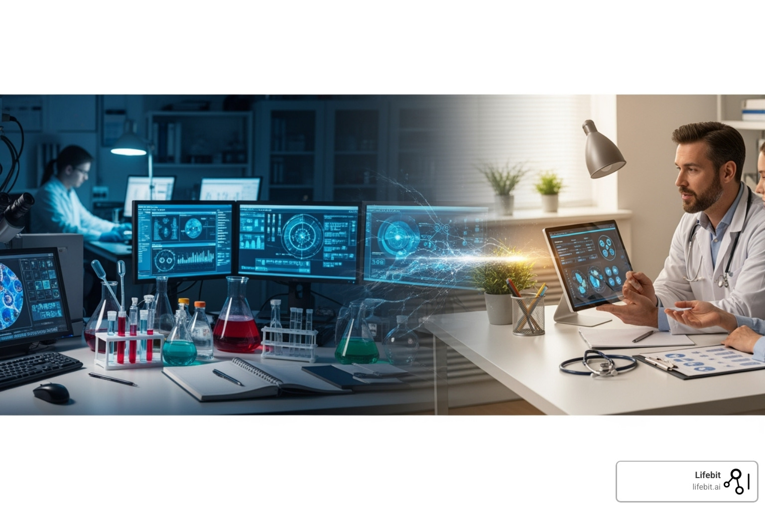 depicting the journey from multi-omics research to a personalized medicine treatment plan - multi-omics