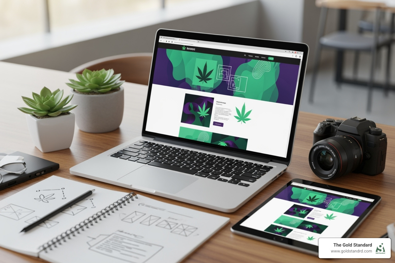 SEO search results for cannabis dispensary - cannabis website development