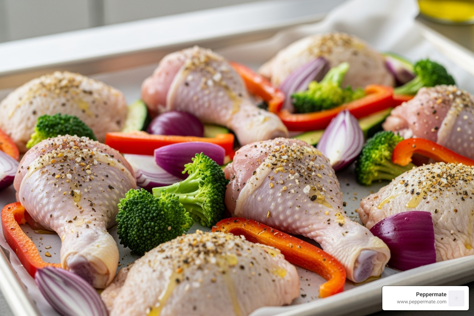 gourmet seasoning salt on chicken and vegetables - gourmet seasoning salt