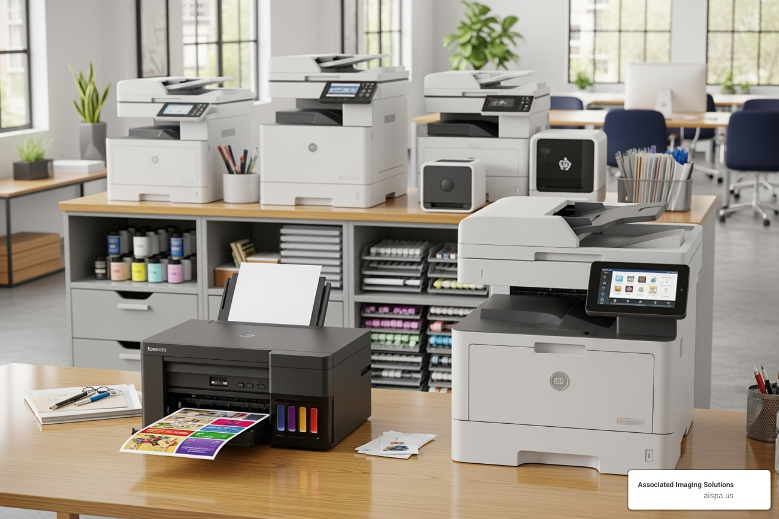 various printer types - Printer rental Philadelphia