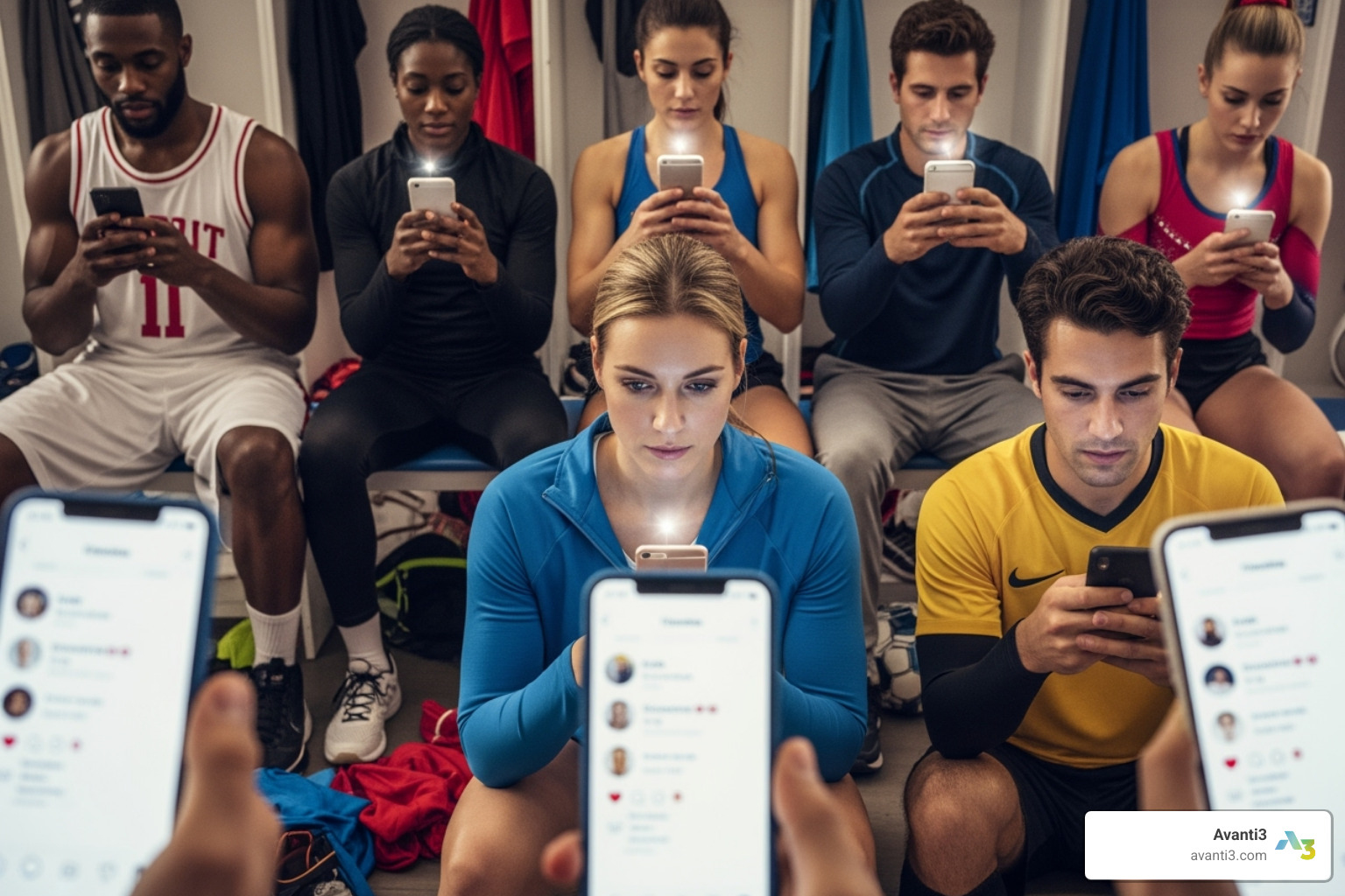 anonymous and overwhelming nature of online comments - athletes and social media