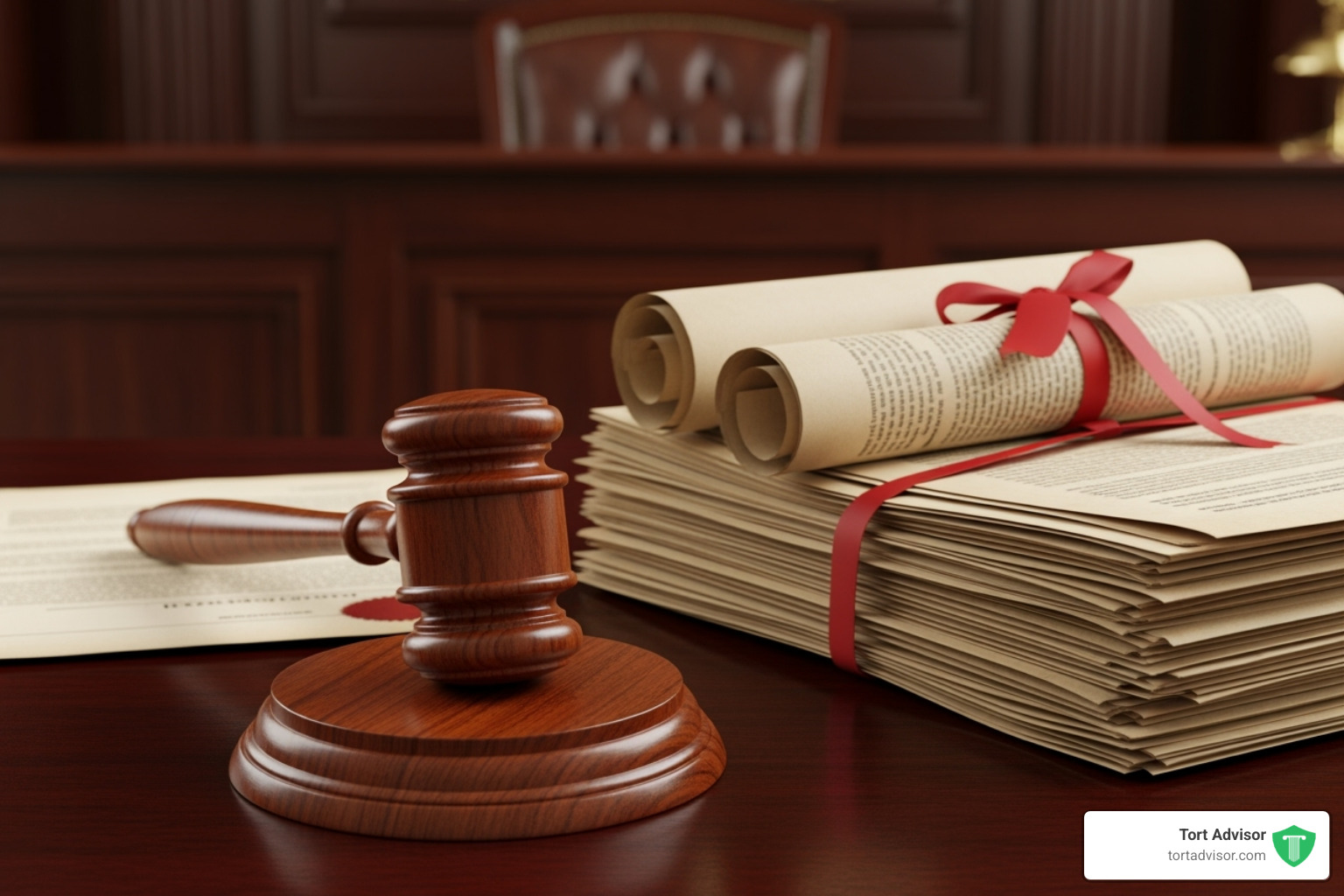 Legal documents and a gavel on a desk, symbolizing legal proceedings - minecraft class action lawsuit