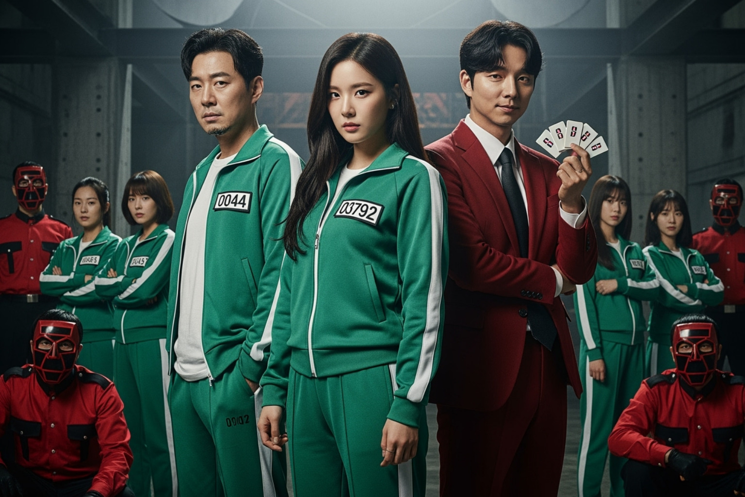 The Squid Game Season 2 cast announcement featuring Jo Yuri - jo yuri