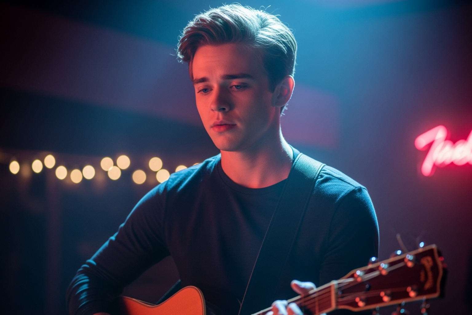Felix Mallard in a scene from 'Zoey's Extraordinary Playlist' - felix mallard