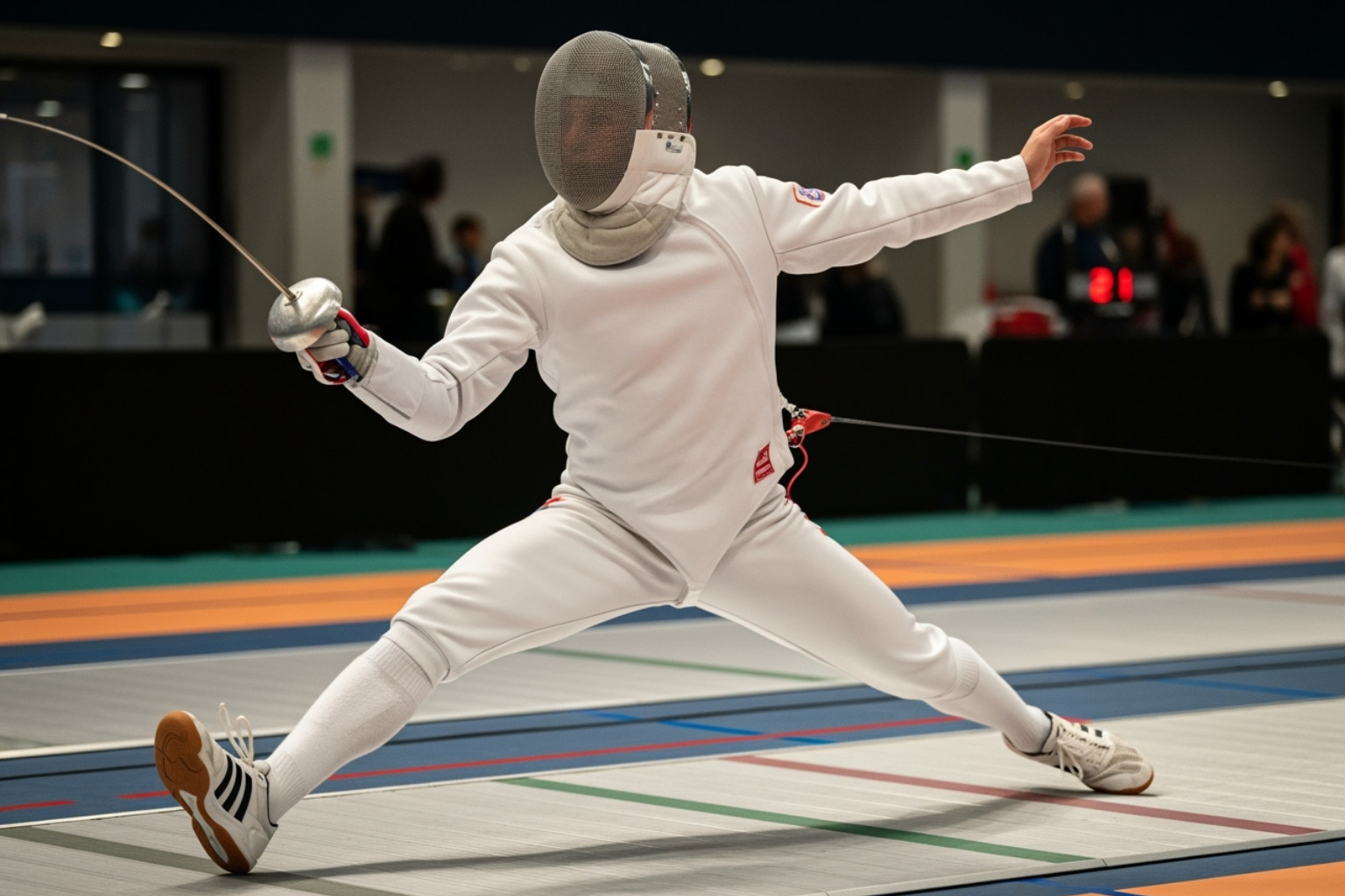 Felix Mallard fencing or a graphic representing fencing - felix mallard