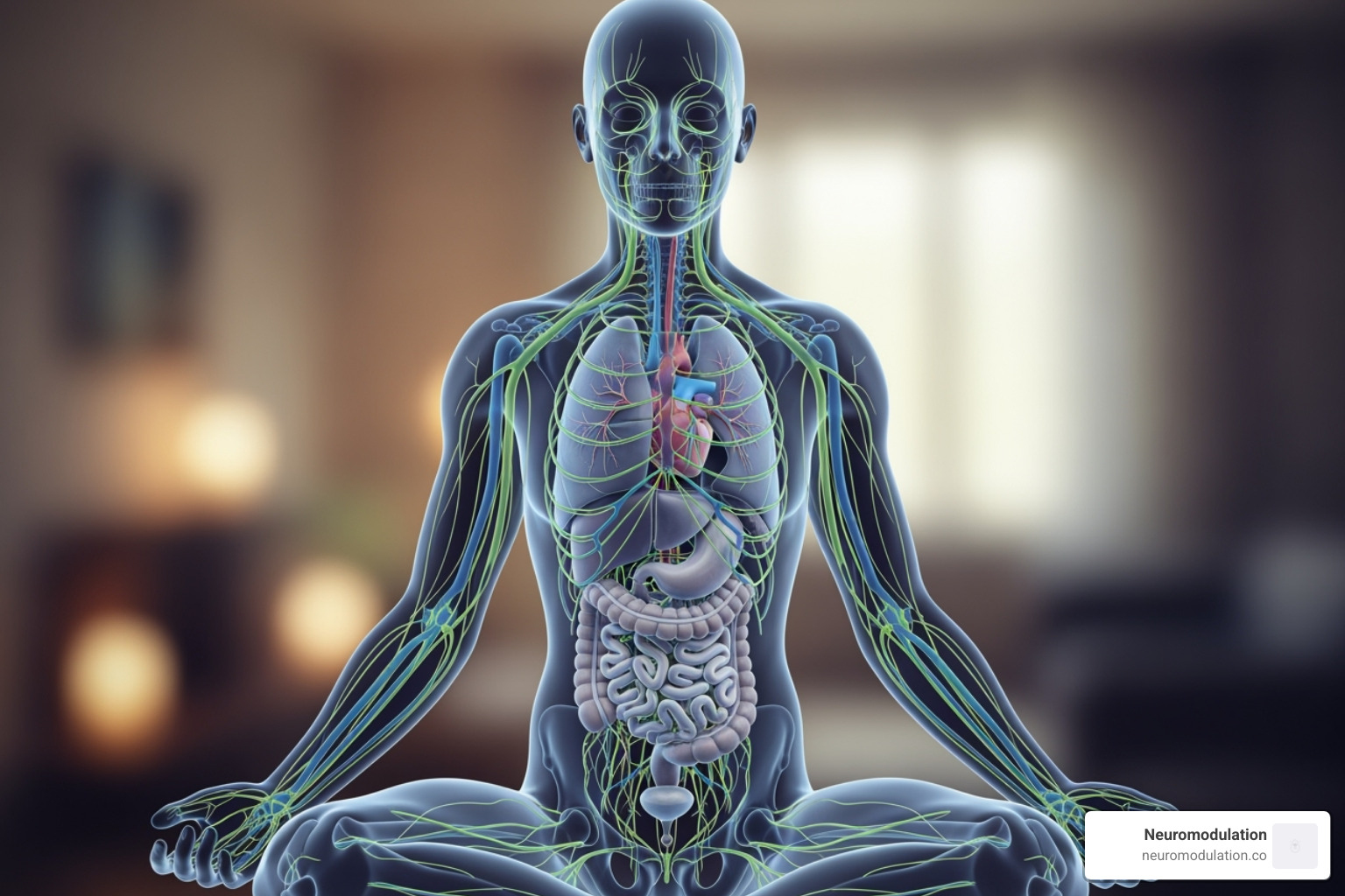 Illustration of the craniosacral outflow of the parasympathetic nervous system Illustration of the craniosacral outflow of the parasympathetic nervous system