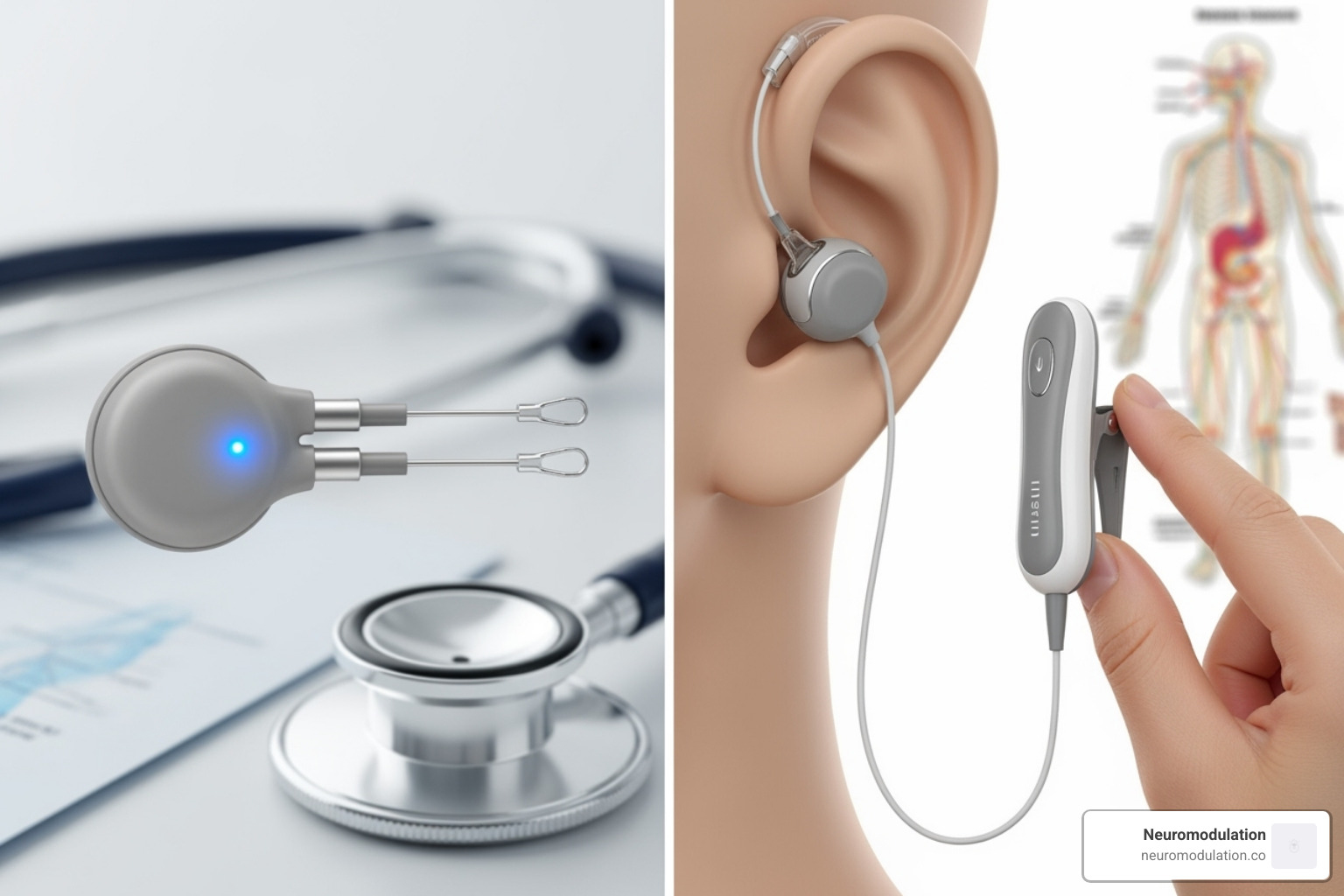 Implanted VNS vs. tVNS device - Vagus Nerve Stimulation Side Effects