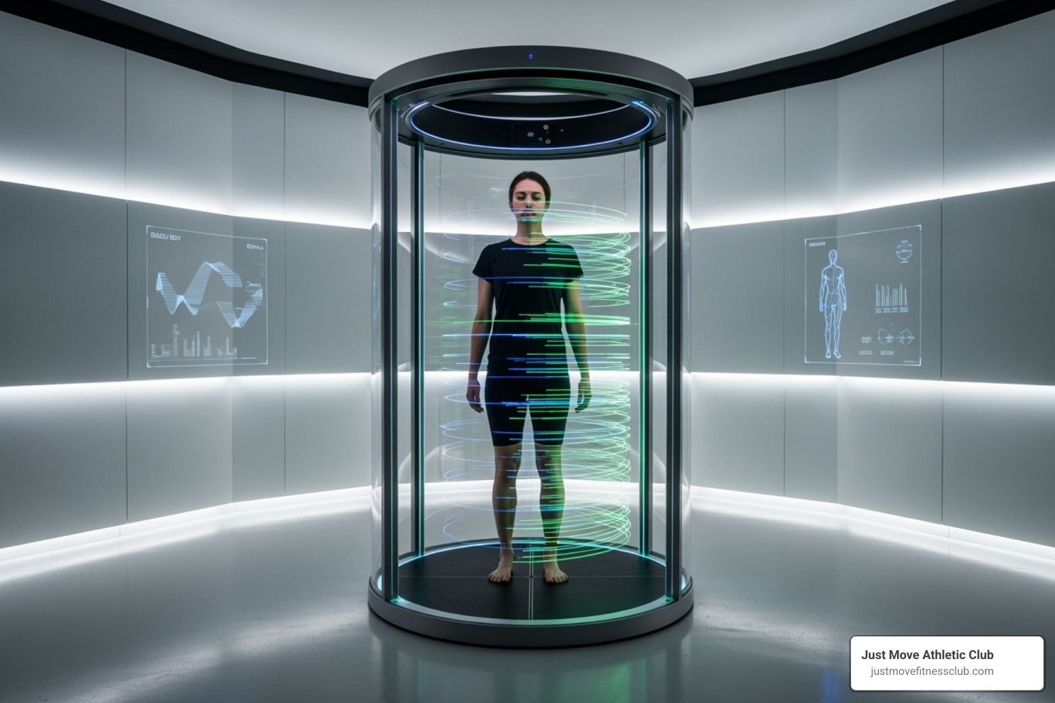 Person using a 3D body scanner - personal training lakeland Person using a 3D body scanner - personal training lakeland