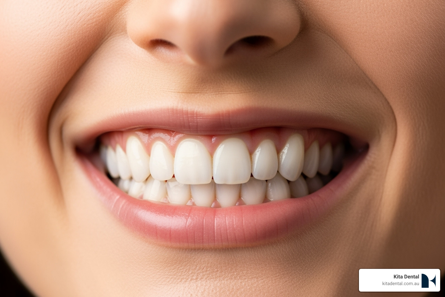 Infographic showing a smile makeover progression, from initial crooked teeth, to braces/Invisalign, then teeth whitening, and finally veneers for a perfect smile - teeth whitening sydney