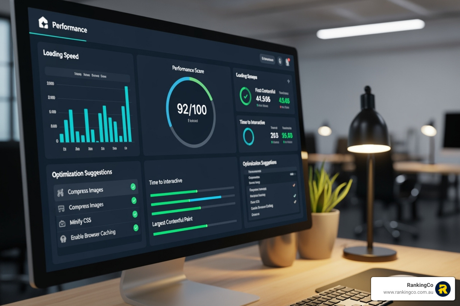 Google PageSpeed Insights results for a Shopify store - Shopify SEO and growth marketing for niche online stores