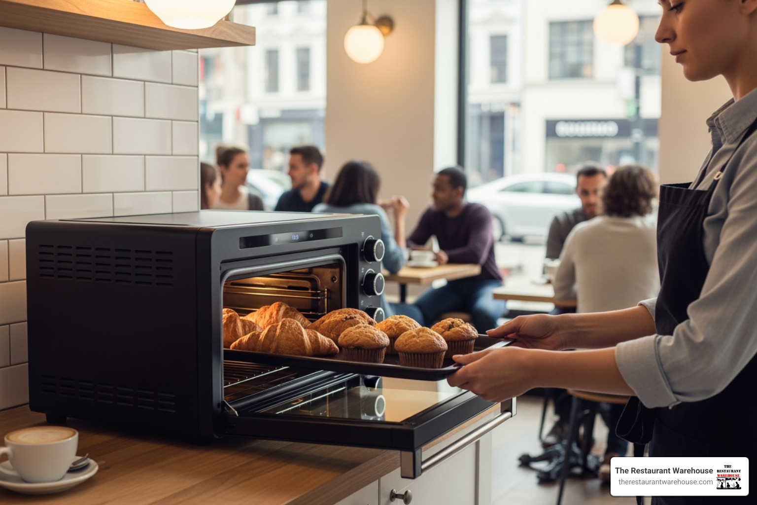 ventless electric oven in a kitchen - electric catering oven