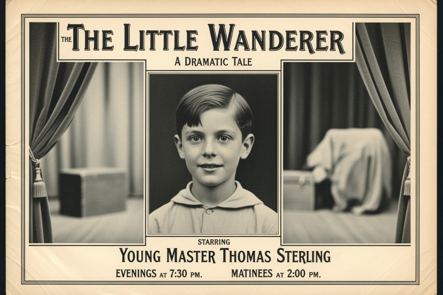Playbill from a Philadelphia theater production featuring a young David Corenswet - david corenswet