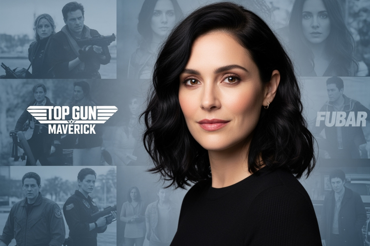 A collage of Monica Barbaro's movie and TV show posters - monica barbaro movies and tv shows