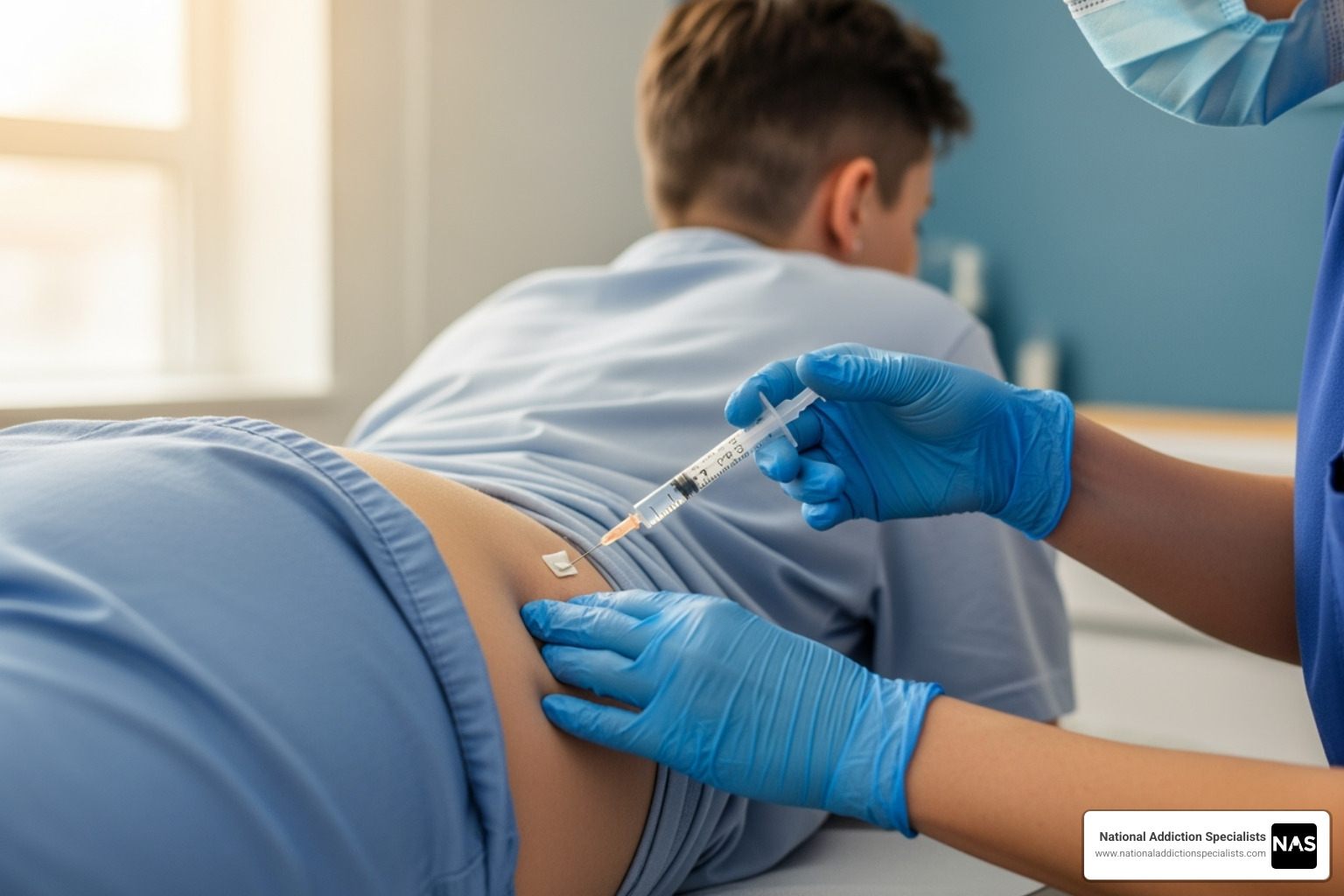 gluteal muscle injection area - vivitrol