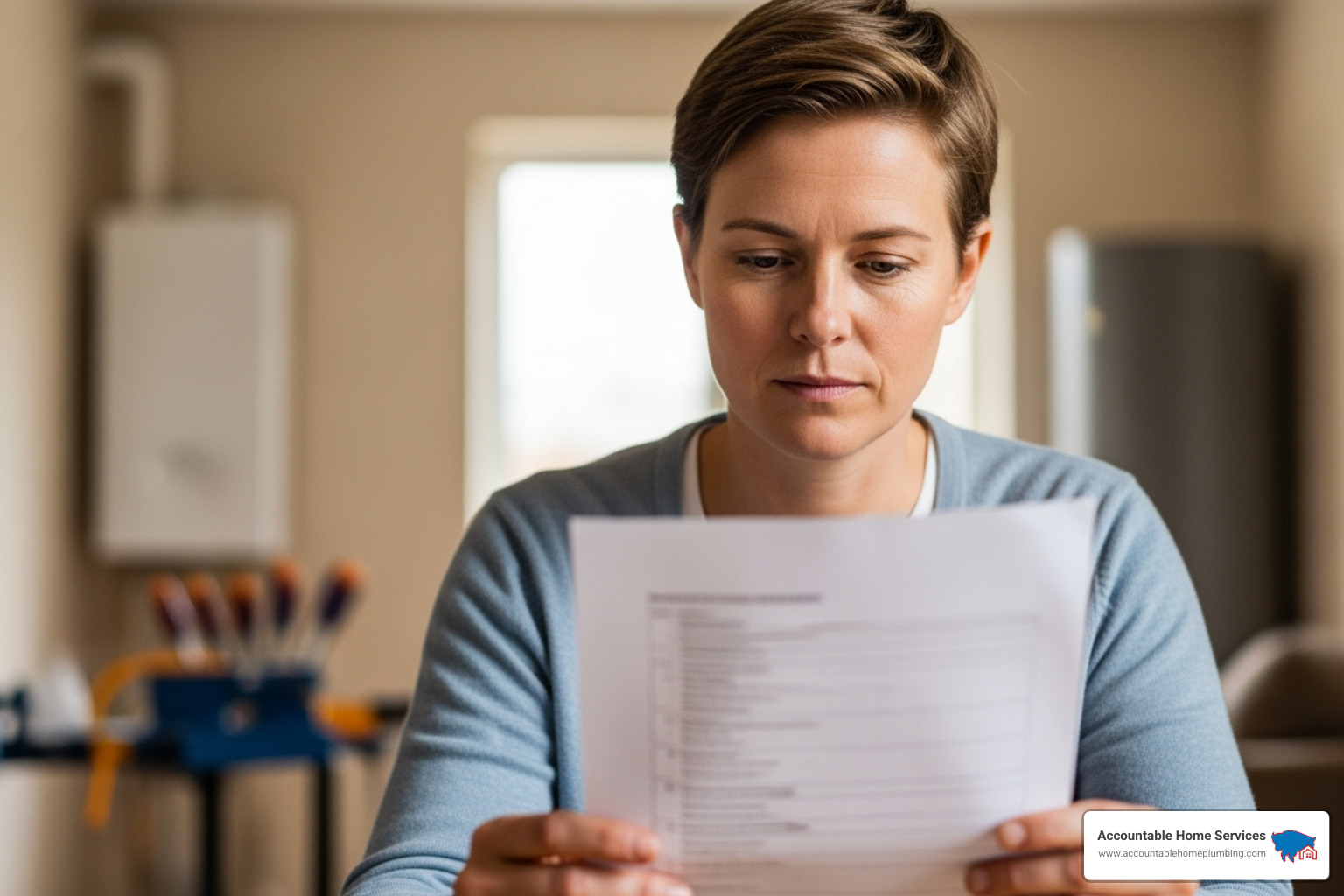 list of key questions to ask a potential plumbing company - Thornton plumbing services