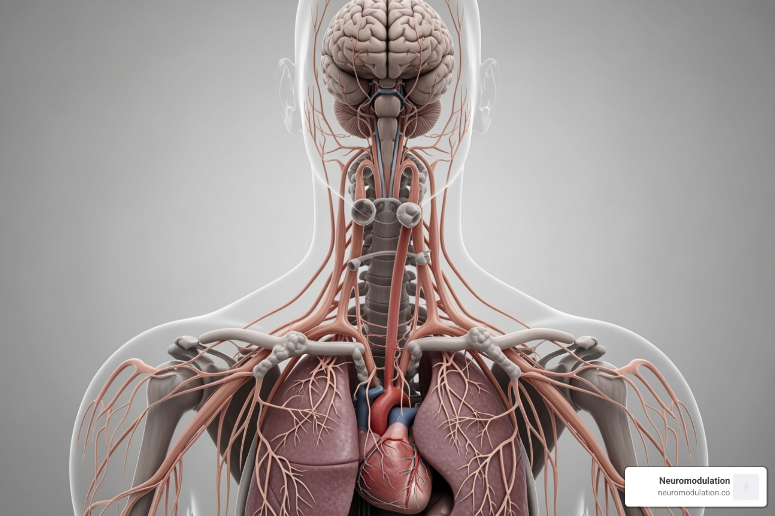 vagus nerve origin and branches - vegas nerve