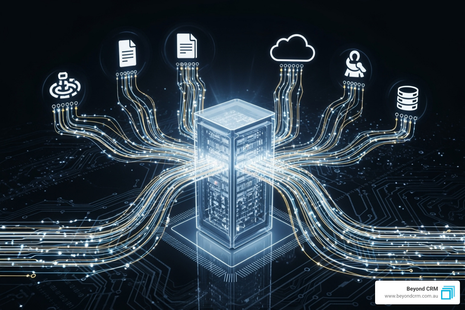 Flowchart illustrating decision points for data strategies, showing pathways for system upgrades leading to migration and needs for unified analytics leading to integration - data migration and integration