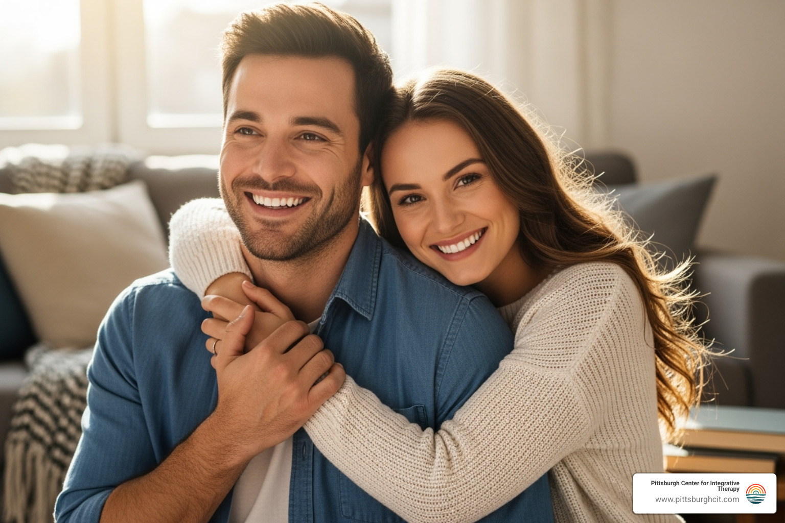 Happy Connected Couple - Couples Therapy Murrysville