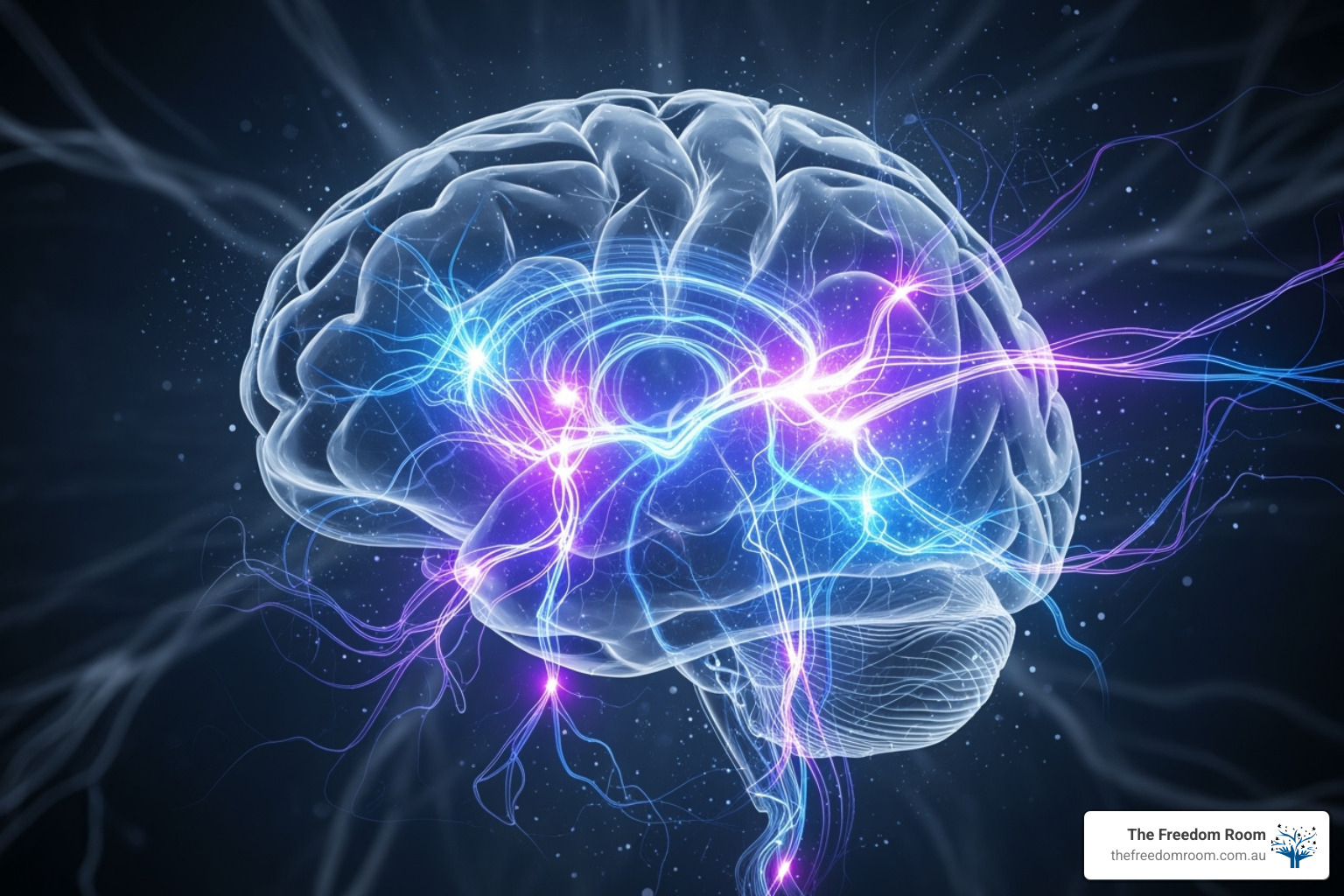 illustration of the concept of brain hyperactivity during withdrawal - safe alcohol detox illustration of the concept of brain hyperactivity during withdrawal - safe alcohol detox