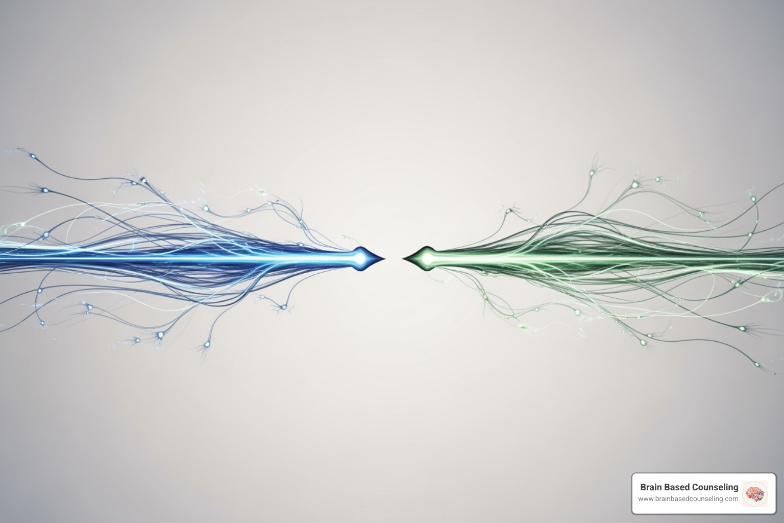 abstract graphic illustrating bilateral stimulation - is emdr or cbt better for anxiety