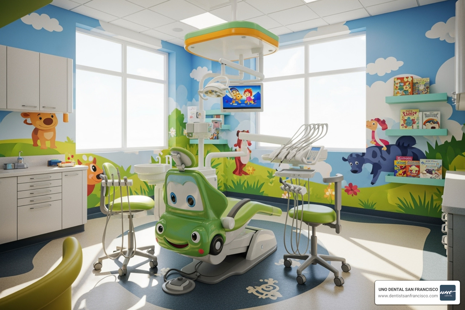 pediatric dental treatment room - kids dentistry