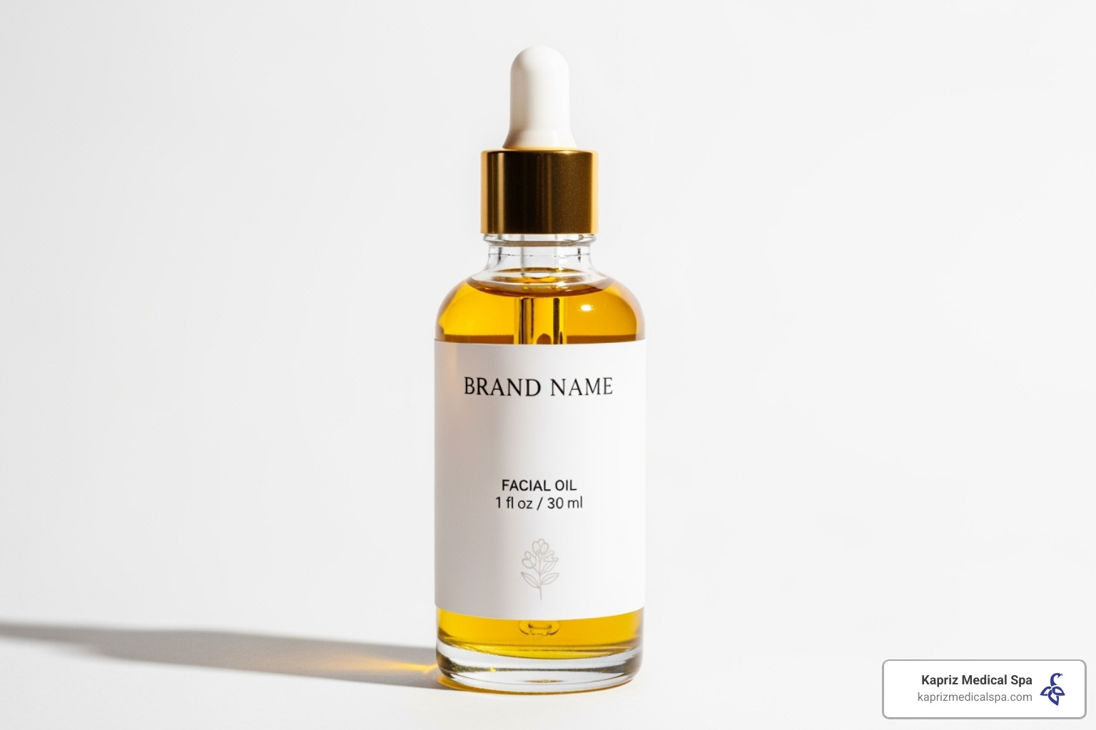 high-quality facial oil bottle with a dropper - can facial massage relax wrinkles