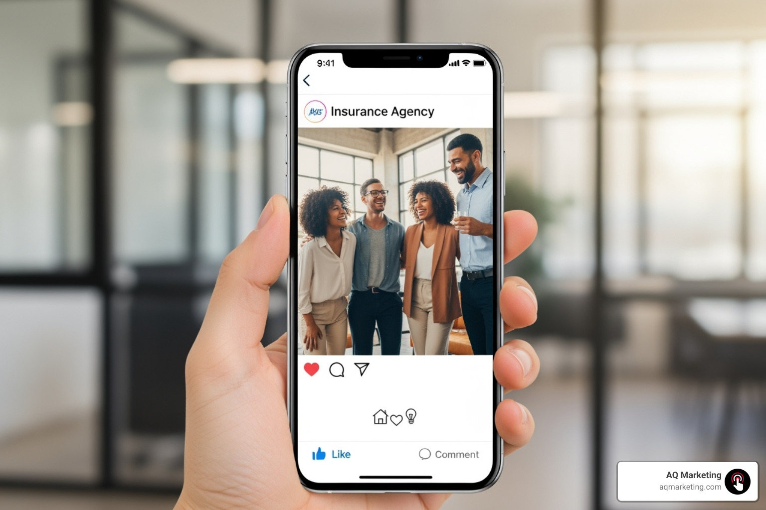 insurance agency's engaging Instagram post - insurance marketing strategies insurance agency's engaging Instagram post - insurance marketing strategies