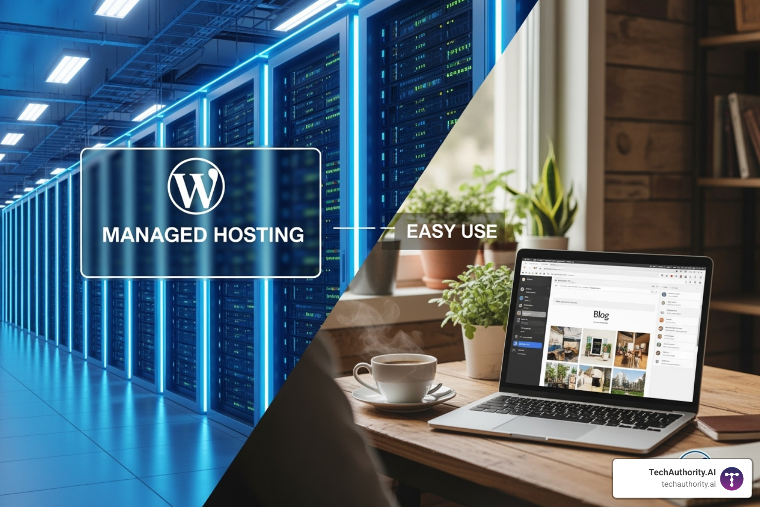Image of a high-traffic blog dashboard - WordPress hosting for bloggers