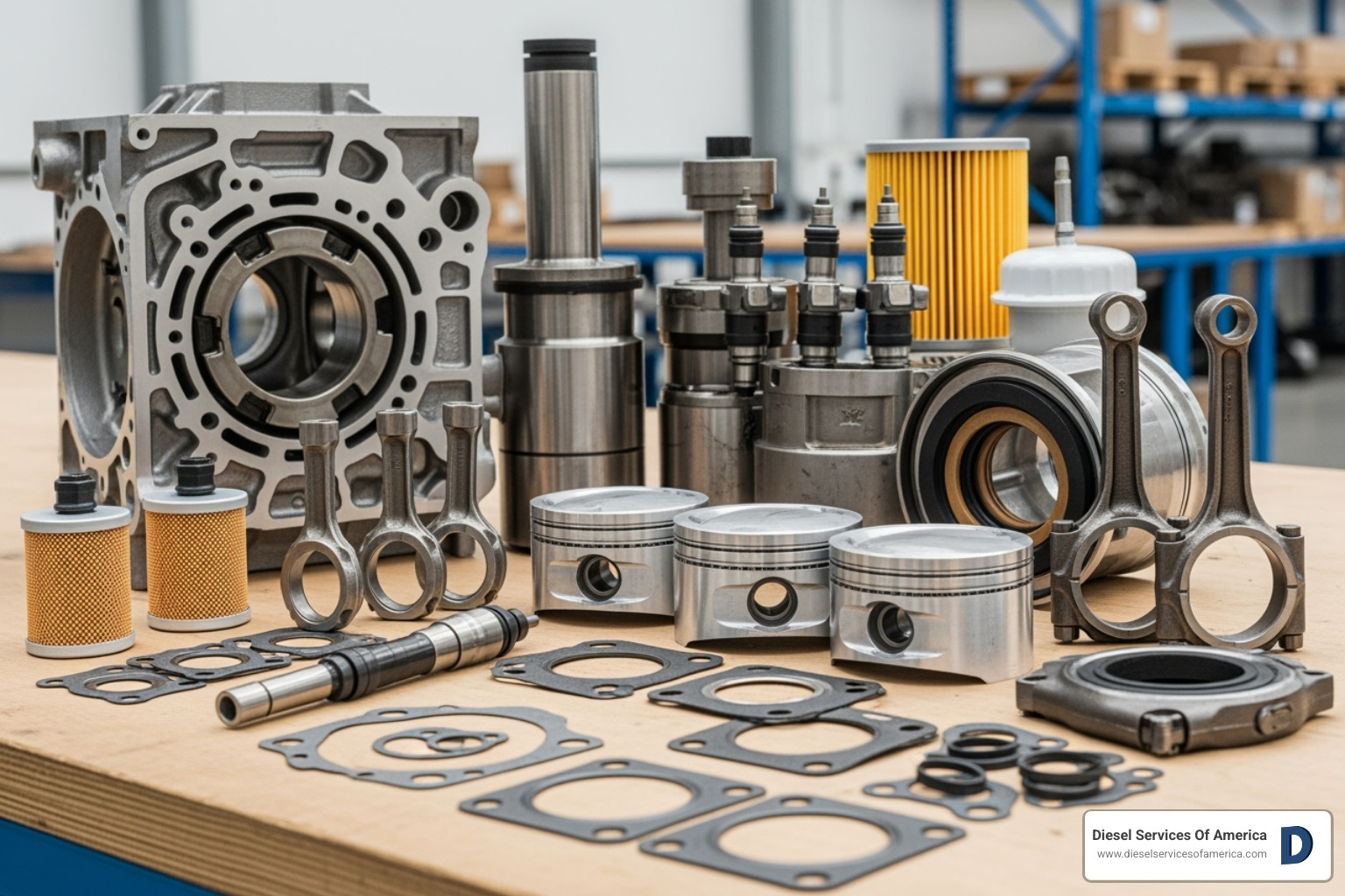 collection of marine diesel parts - Diesel Marine Part Delivery