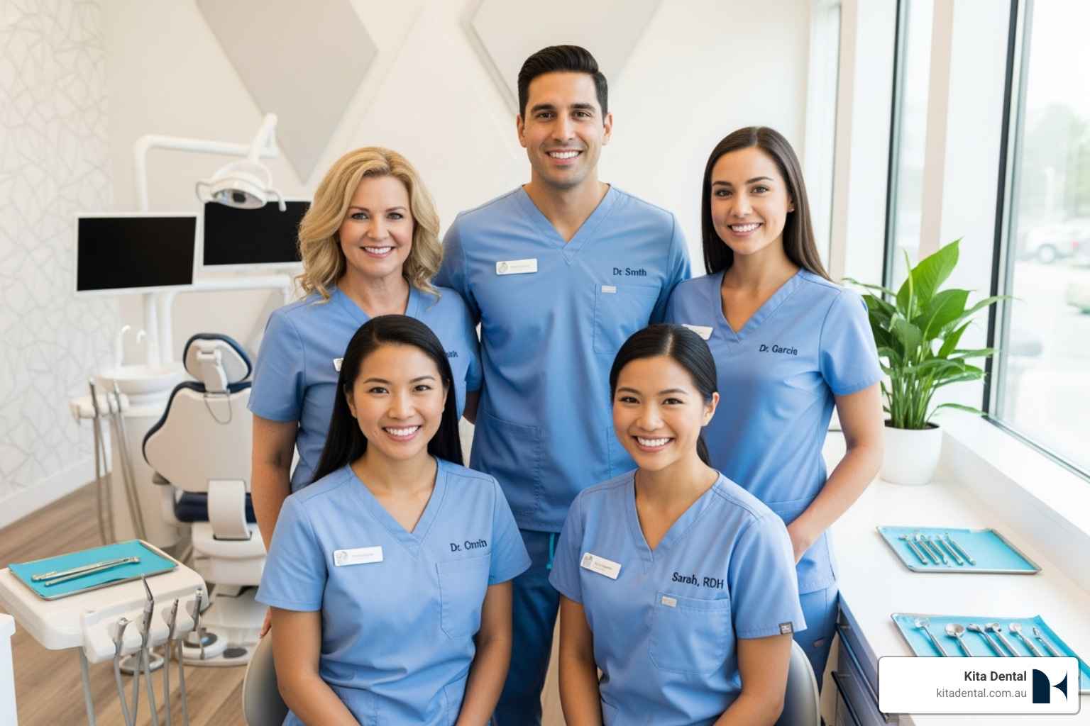 friendly dental team in a modern clinic - cosmetic dental care sydney friendly dental team in a modern clinic - cosmetic dental care sydney