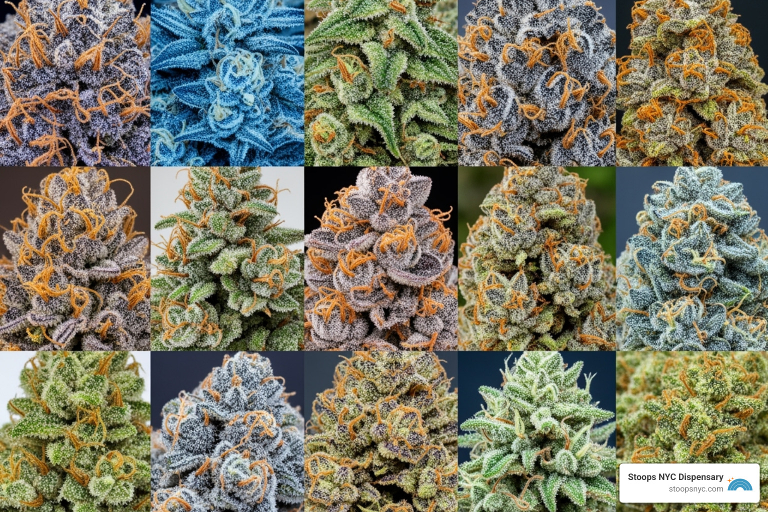 Collage of different Rolling Green cannabis buds - rolling green cannabis Collage of different Rolling Green cannabis buds - rolling green cannabis