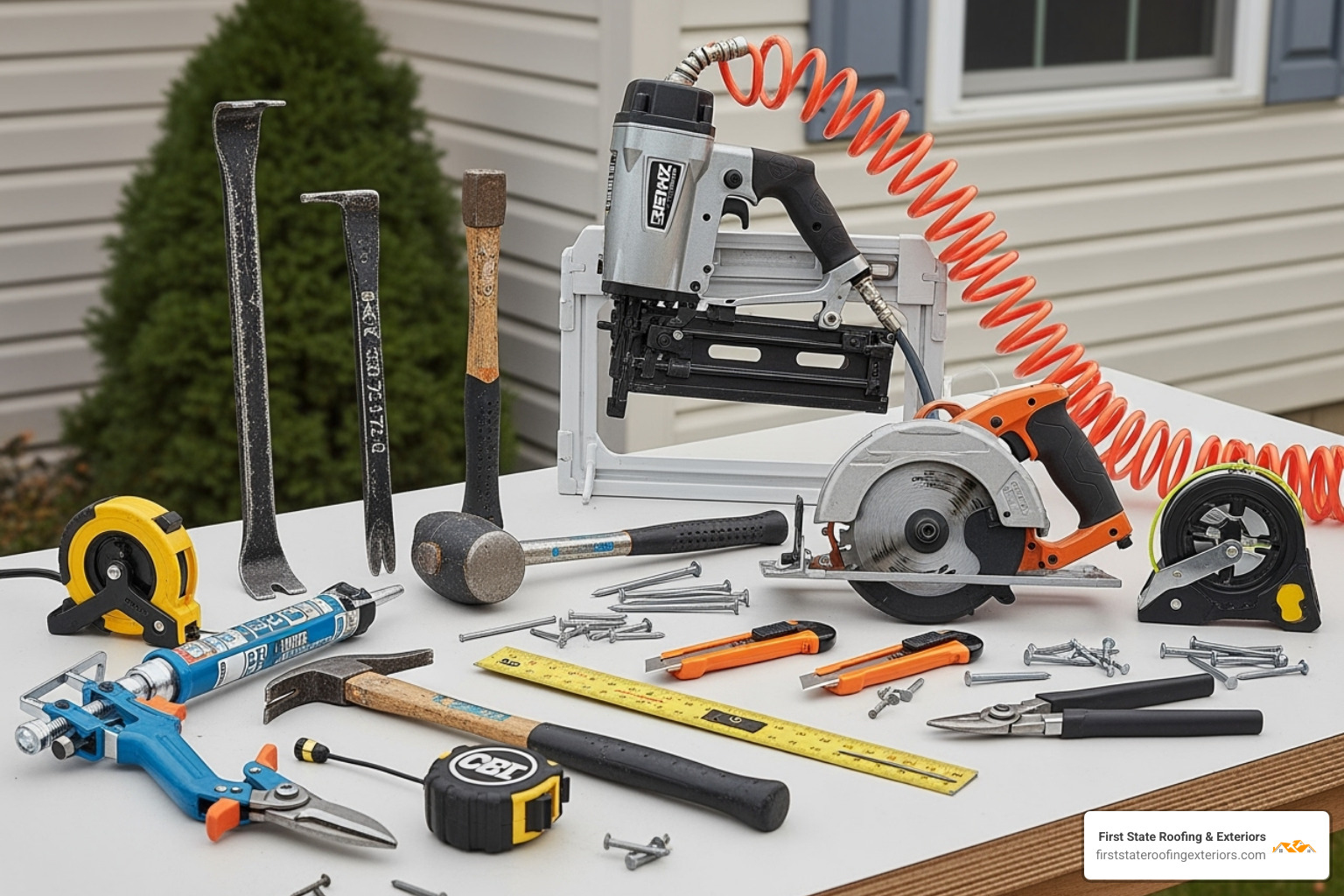 siding repair tools - exterior siding repair
