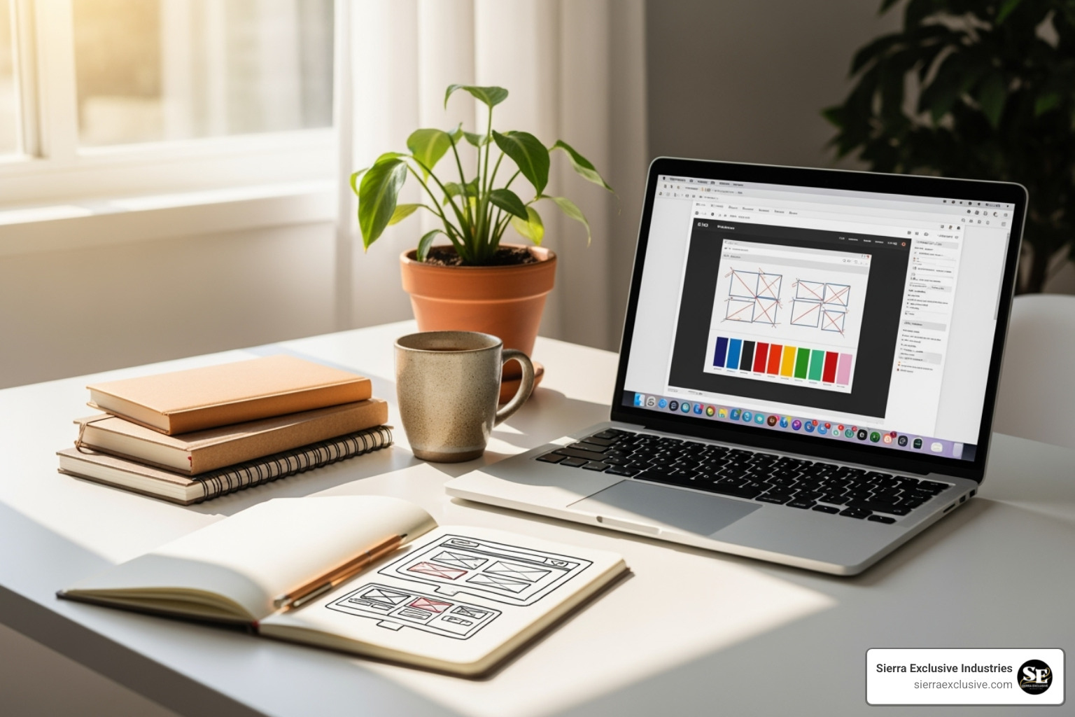 A website displayed across a desktop monitor, a tablet, and a smartphone, demonstrating responsive design - affordable web design