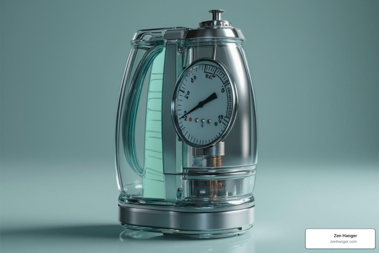 Pressure gauge and a quick-release valve on a penis pump - photo of penis pump