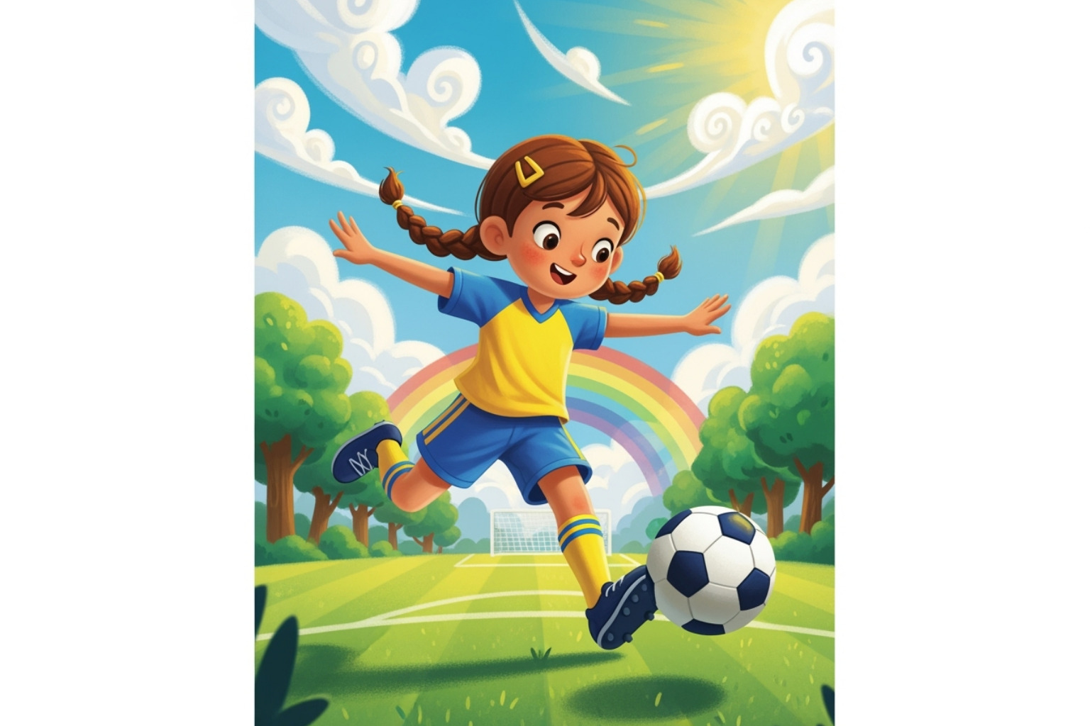 The cover of Trinity Rodman's book "Wake Up and Kick It" - trinity rodman