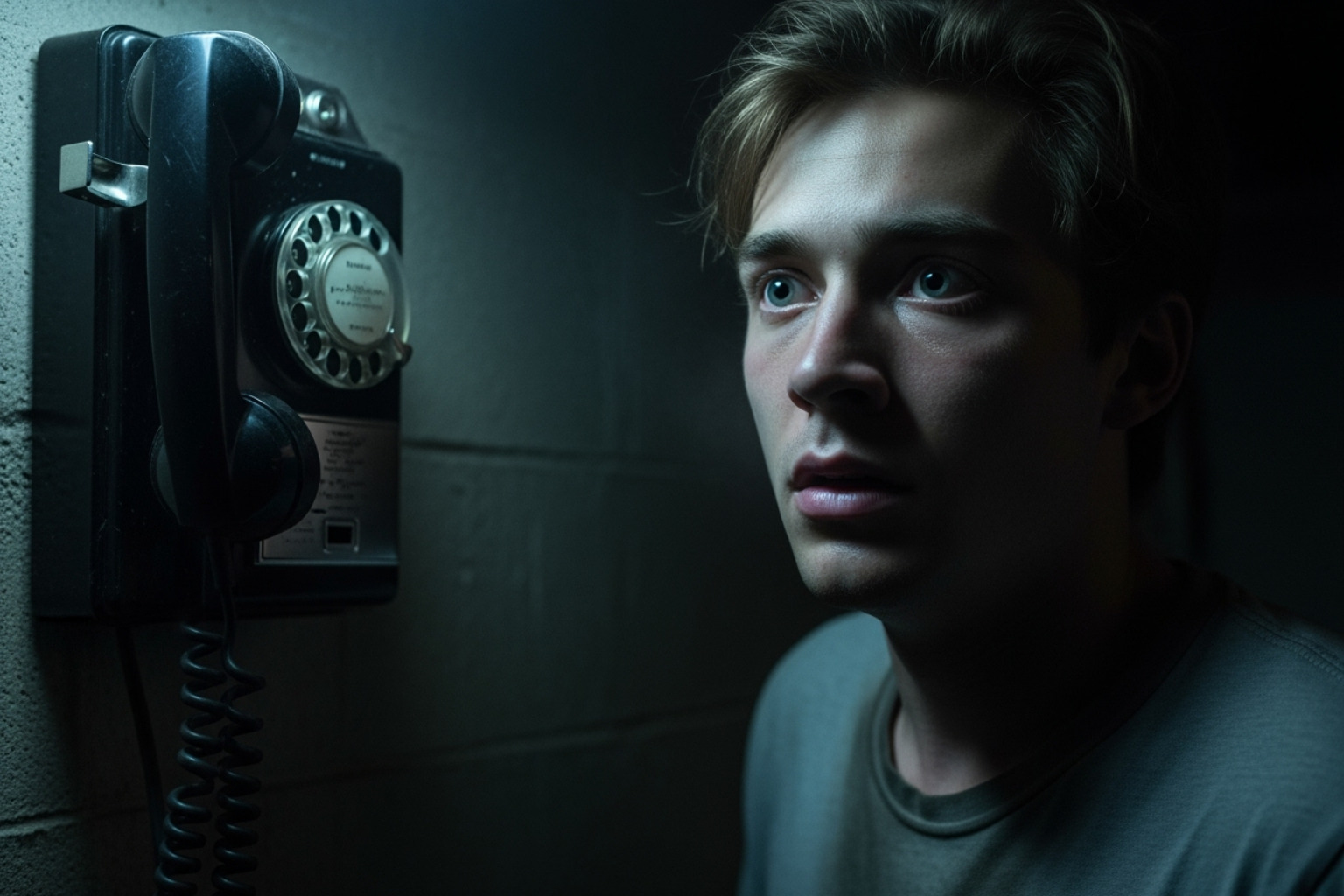 of Mason Thames in a scene from 'The Black Phone' - mason thames