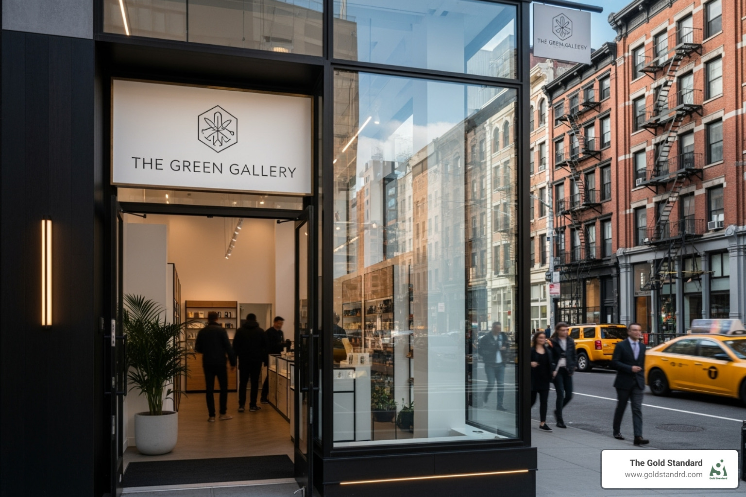Successful New York dispensary storefront - cannabis marketing agency new york