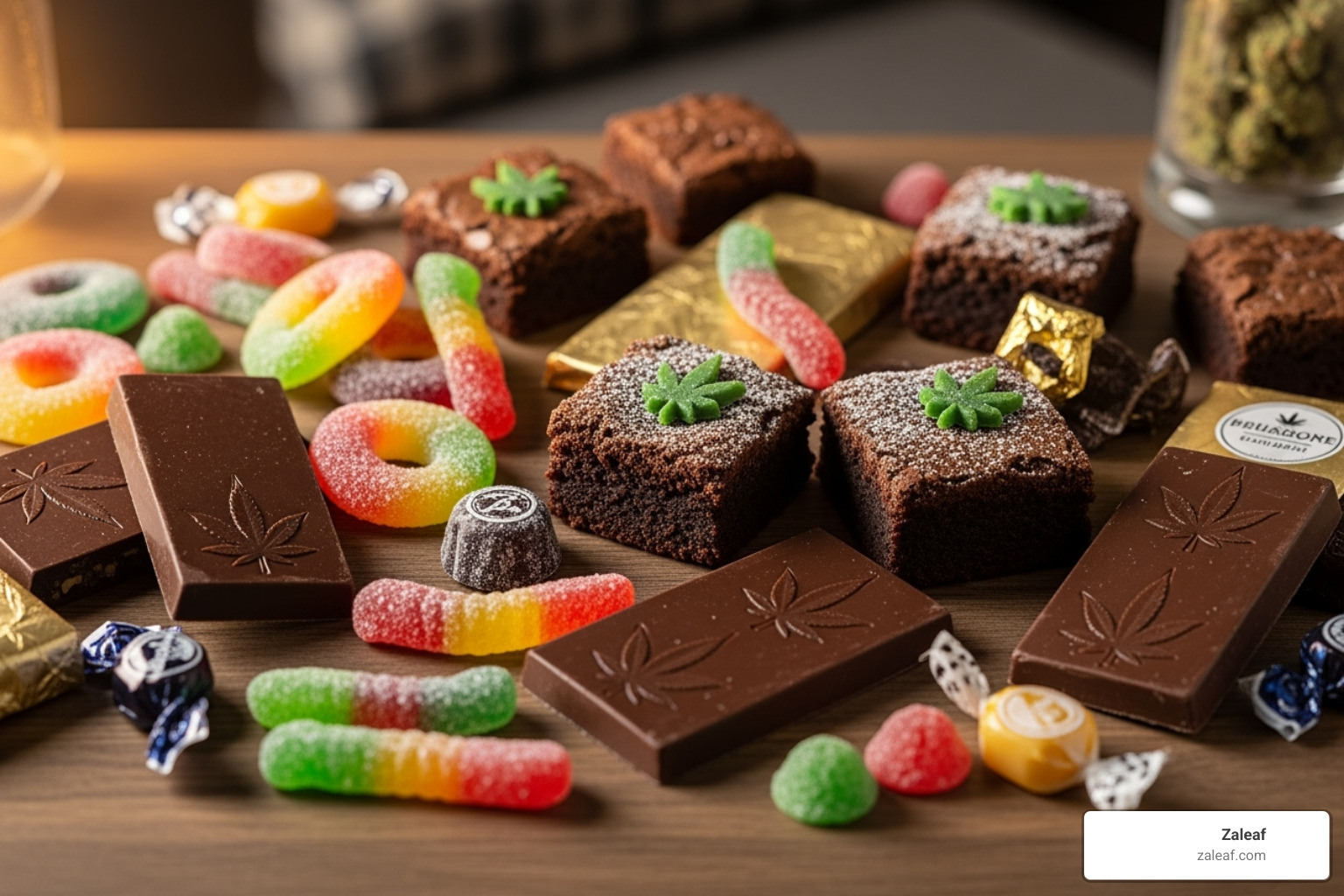 of various types of edibles like gummies, brownies, and chocolates - can drug sniffing dogs smell thc gummies