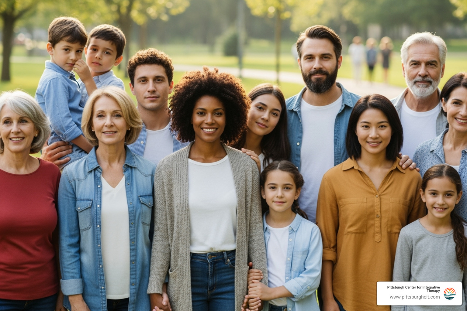 diverse individuals - EMDR treatment for trauma
