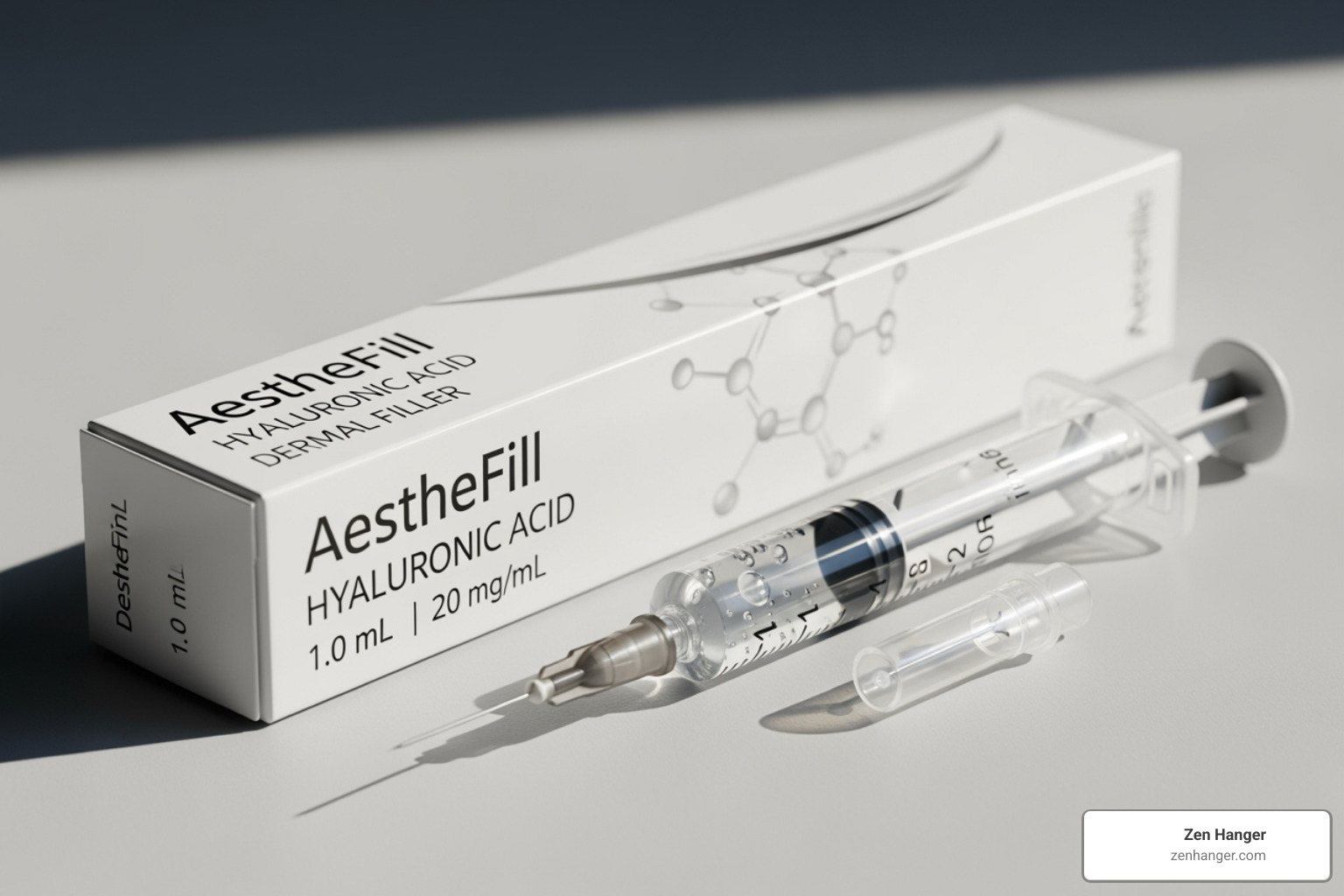 generic dermal filler product box and syringe - penis enlargement surgery southern california