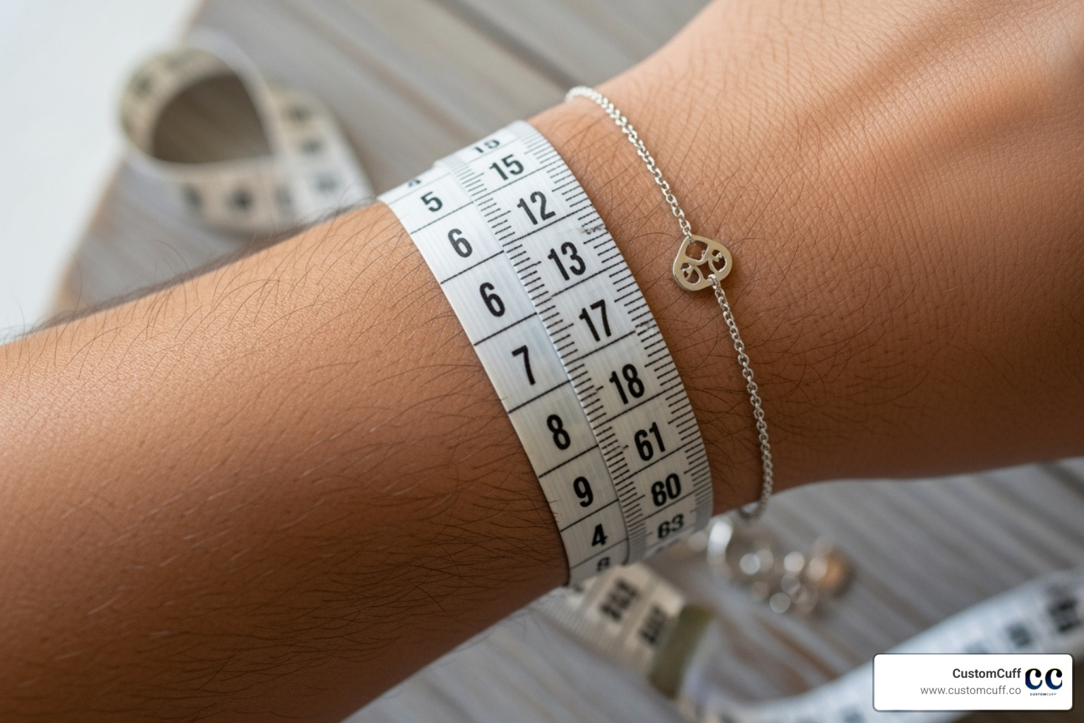 How to measure wrist for CustomCuff bracelet. - custom engraved cuff bracelet How to measure wrist for CustomCuff bracelet. - custom engraved cuff bracelet