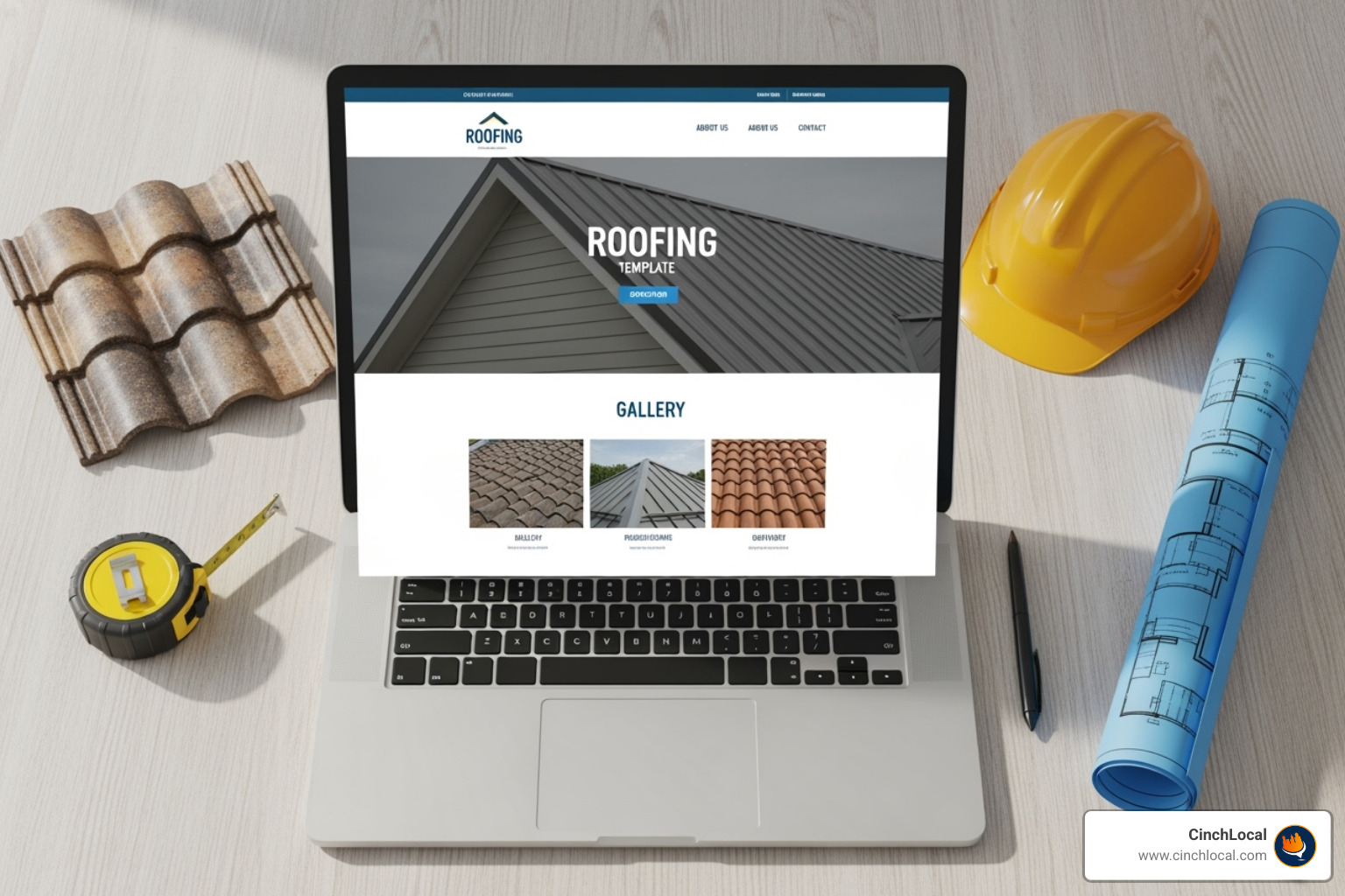 generic versus custom roofing website comparison