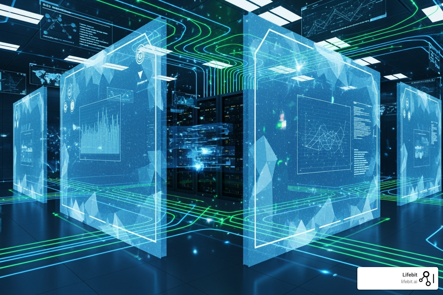 secure, isolated digital environment with firewalls and monitoring - trusted research environments