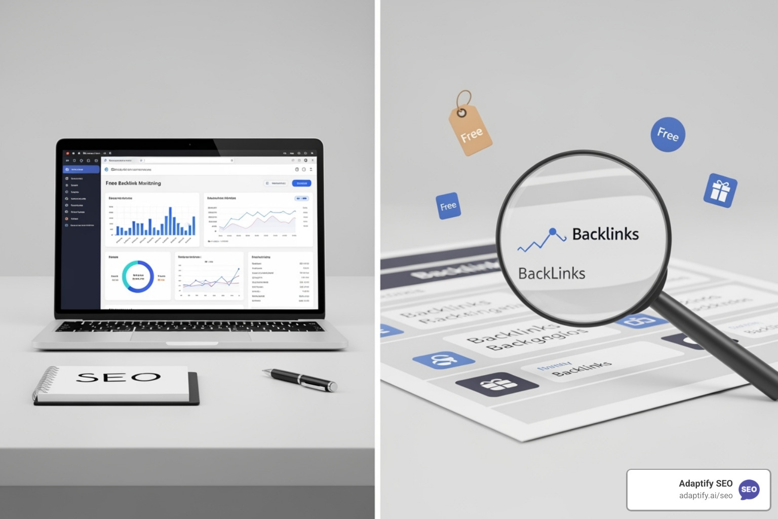 Semrush Backlink Analytics dashboard - free backlink monitoring tools